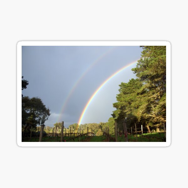 Item preview, Rainbow in the Vineyard by  Avril Thomas designed and sold by MagpieSprings.