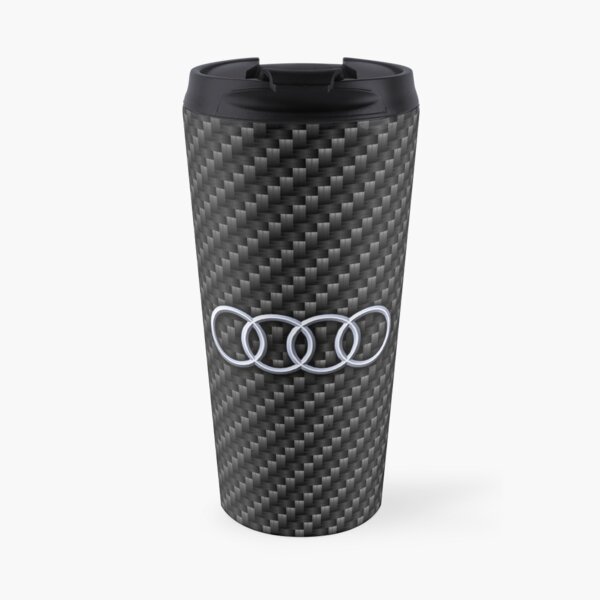 Carbon fiber Audi Travel Mug