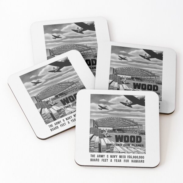 Item preview, Wood Shelters Our Planes -- WWII designed and sold by warishellstore.