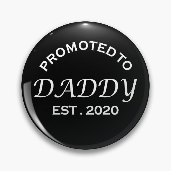 Item preview, Promoted To Daddy Est 2020 Funny Father's Day Gift designed and sold by Mfk Clothes.