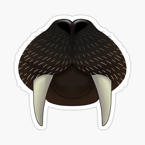 Item preview, Walrus Snoot designed and sold by RainbowDogma.