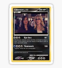 Cabenson Pokemon Card Sticker