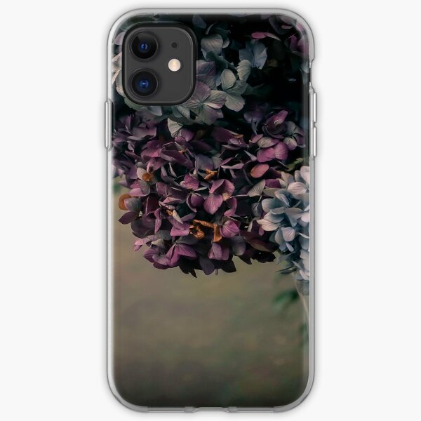 Hydrangea in the Fall iPhone Soft Case