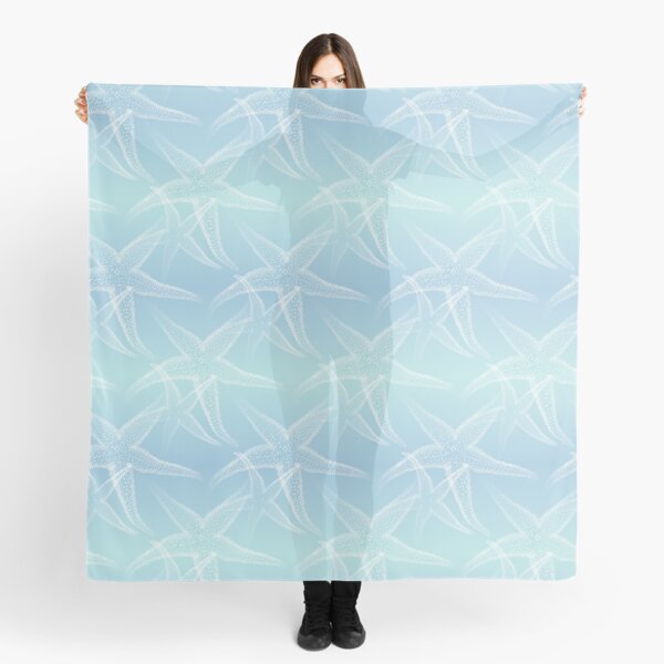 Vista previa del artículo con la obra «Estrella de mar Aqua Blue Beach», diseñado y vendido por 13Moons.