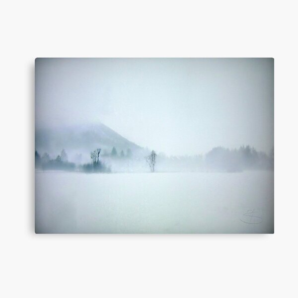 Lost in the cold void of hopeless longing Canvas Print