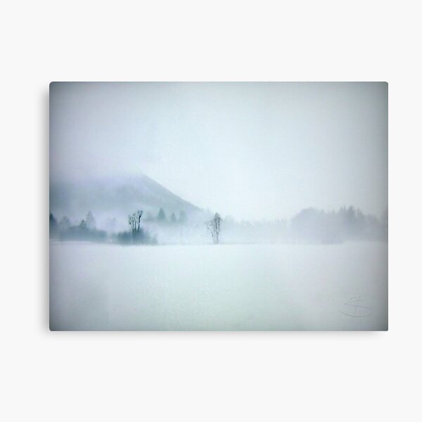 Lost in the cold void of hopeless longing Metal Print