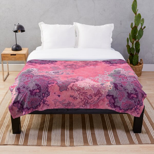 Item preview, Pink Marble Paint Splatters Texture Pattern designed and sold by RootSquare.