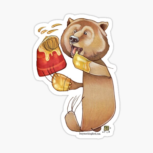 Honey Bear Sticker