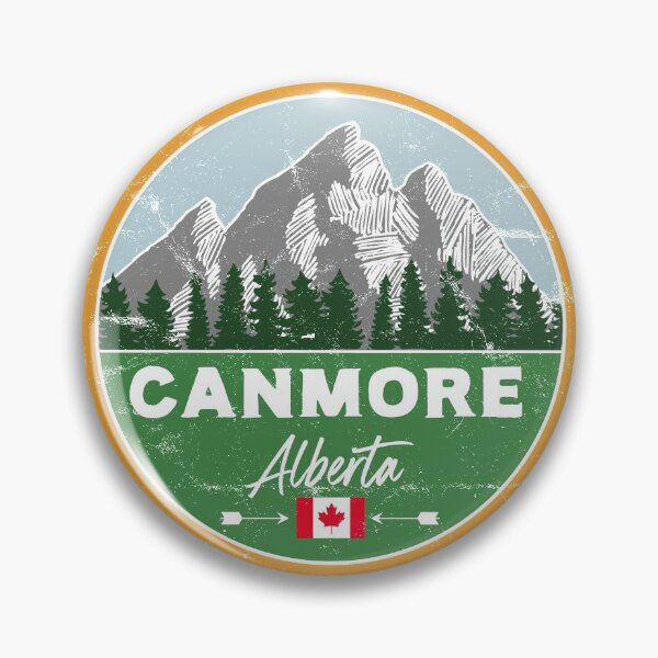 Item preview, Canmore Alberta Canada Flag Canadian AB Pride designed and sold by palmettodigital.
