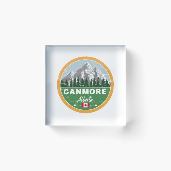 Item preview, Canmore Alberta Canada Flag Canadian AB Pride designed and sold by palmettodigital.