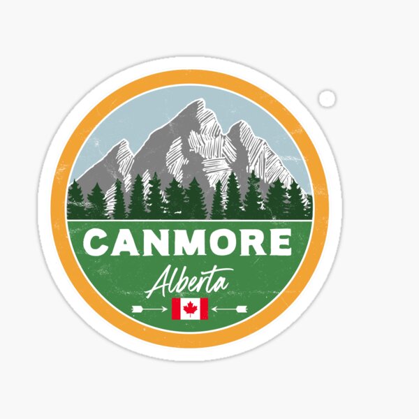 Item preview, Canmore Alberta Canada Flag Canadian AB Pride designed and sold by palmettodigital.