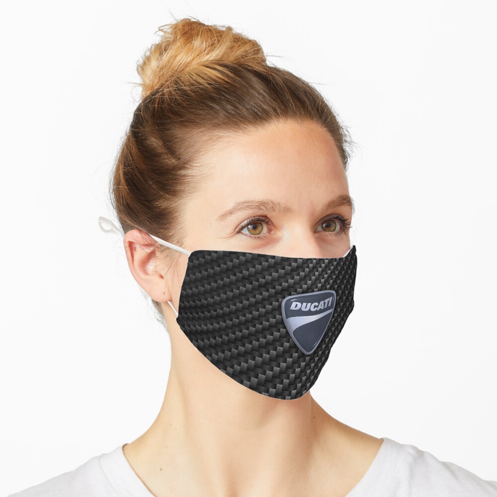 Masque « Ducati en fibre de carbone»