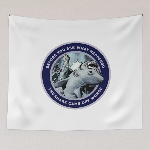 Item preview, The Shark Came Off Worse designed and sold by markstones.