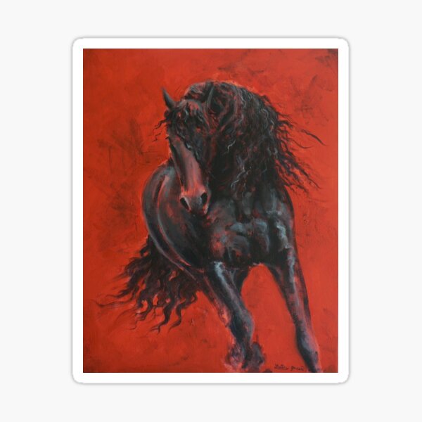 Item preview, Friesian - "The Wizzard" designed and sold by louisegreen.