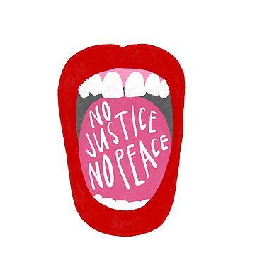 Imagen de la obra Grita sin justicia no hay paz de anna-ambrister