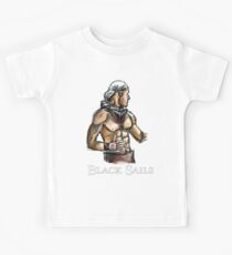 Billy Bones schwarze Segel Kinder T-Shirt
