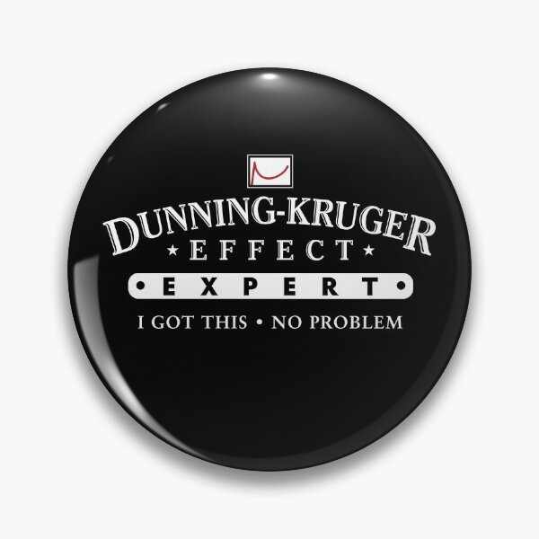 Item preview, Dunning–Kruger Effect Humorous Psychology Gift designed and sold by twHistory.