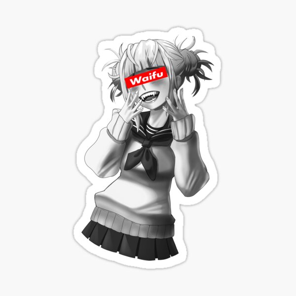 Himiko Toga B&W Version Sticker