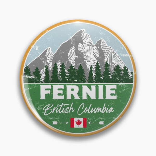 Item preview, Fernie British Columbia Canada Flag Canadian BC Pride designed and sold by palmettodigital.