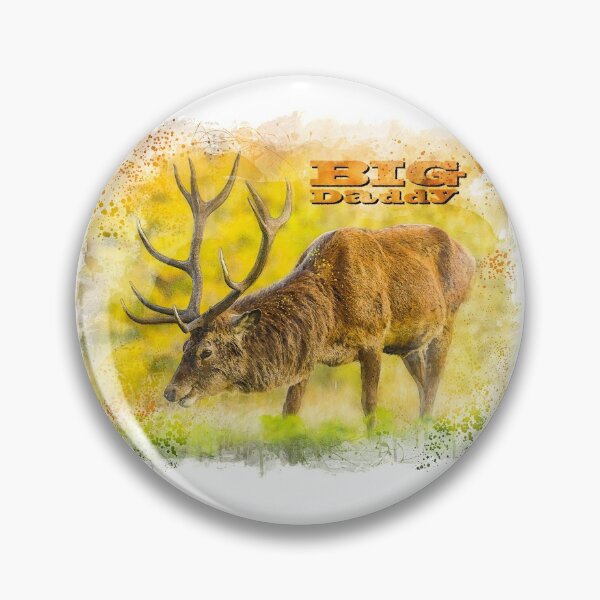Item preview, Big Daddy for Father's Day - Photo Illustration of a huge Stag designed and sold by ChrisWrightPics.