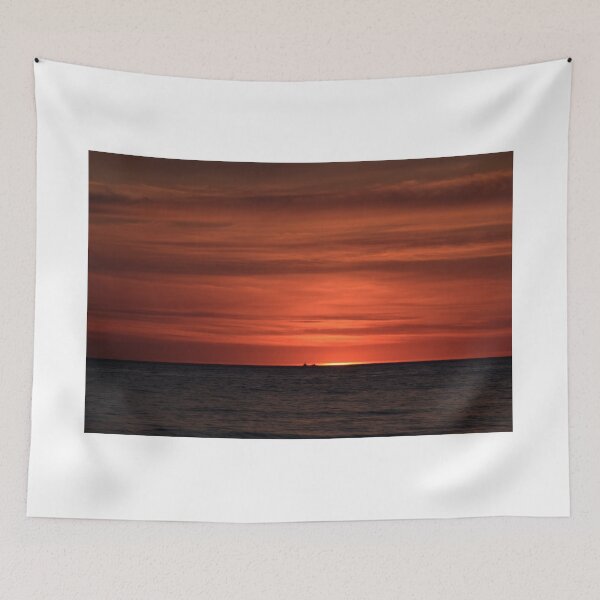 Item preview, Sunset at New Brighton Shore .     .......Location New Brighton Shore.Wirral,Merseyside.England. designed and sold by ALEXANDER  STEPHEN PEMBERTON.