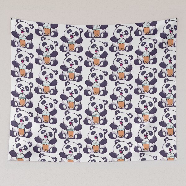 Item preview, Panda loving Bubble Tea designed and sold by anass002.