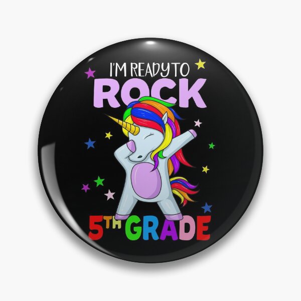Item preview, Rock 5th Grade Dabbing Unicorn Girls Back To School Shirt Gear designed and sold by DynamicDesign.
