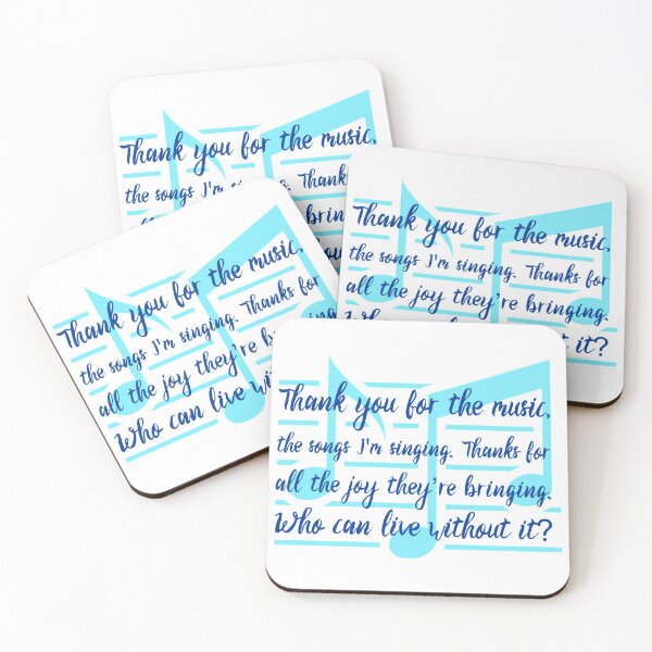 Item preview, Thank you for the music - Mamma Mia designed and sold by theatreleah.