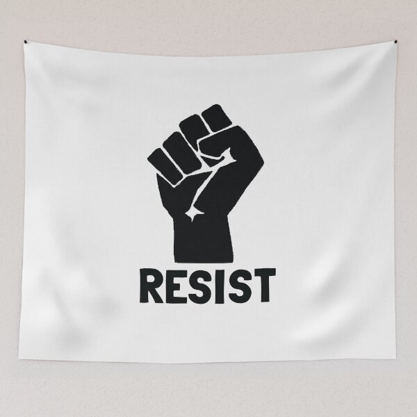 Item preview, RESIST designed and sold by JusticeFaction.