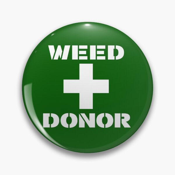 Item preview, Weed Donor Cross designed and sold by Green Corner.