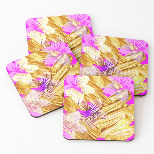 Item preview, Gold paint / abstract  designed and sold by silviasunflower.