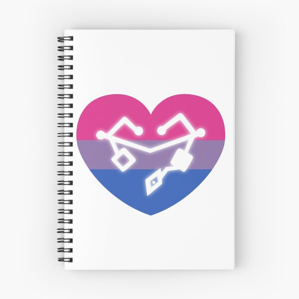 Item preview, Heart of Etheria Bi Pride designed and sold by BlindTiger.