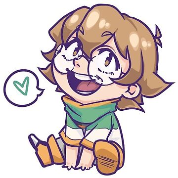 Artwork thumbnail, Pidge Voltron Chibi by littleblackchat