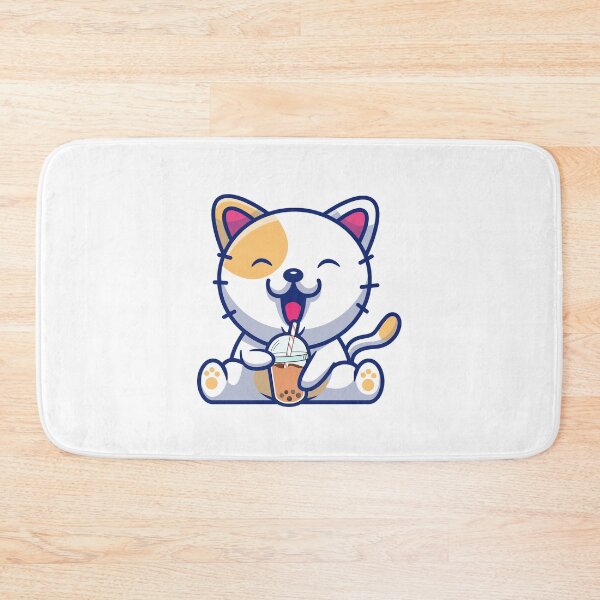 Item preview, Cat loving Bubble Tea designed and sold by anass002.