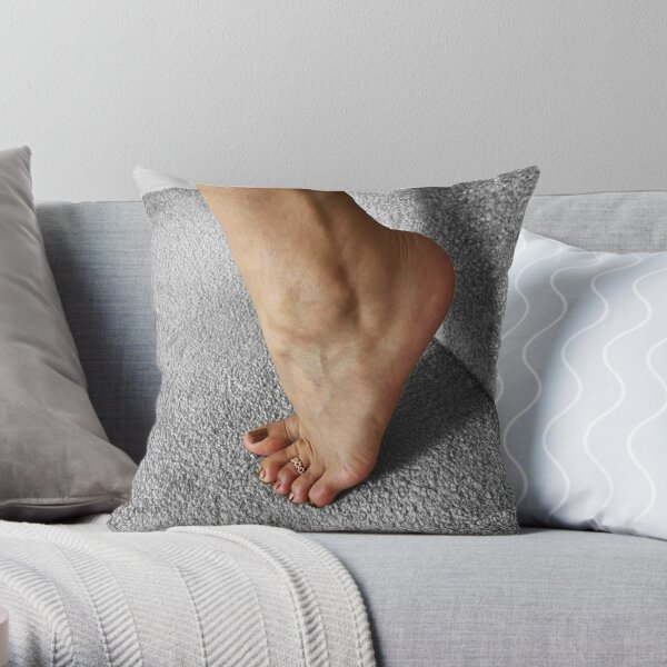 Womans Feet Pic Pillows & Cushions for Sale