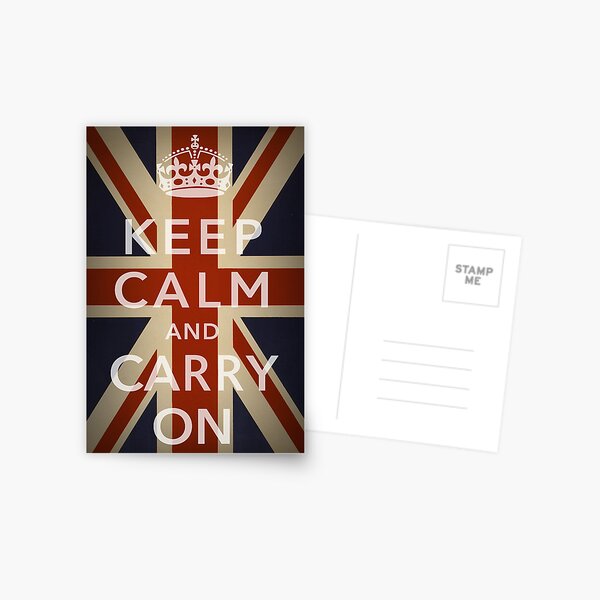 Vista previa del artículo con la obra «Keep Calm Vintage», diseñado y vendido por pkphotovideo.