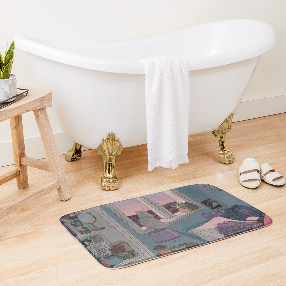 Early Morning Bath Mat