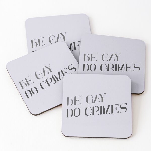 Item preview, Copy of Be Gay, Do Crimes designed and sold by blue-jay-art.