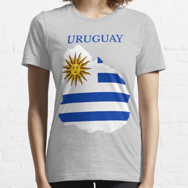  Camiseta de fútbol de la bandera Uruguay para hombre