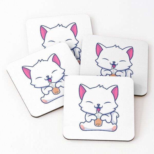 Item preview, Kitty loving Bubble Tea designed and sold by anass002.