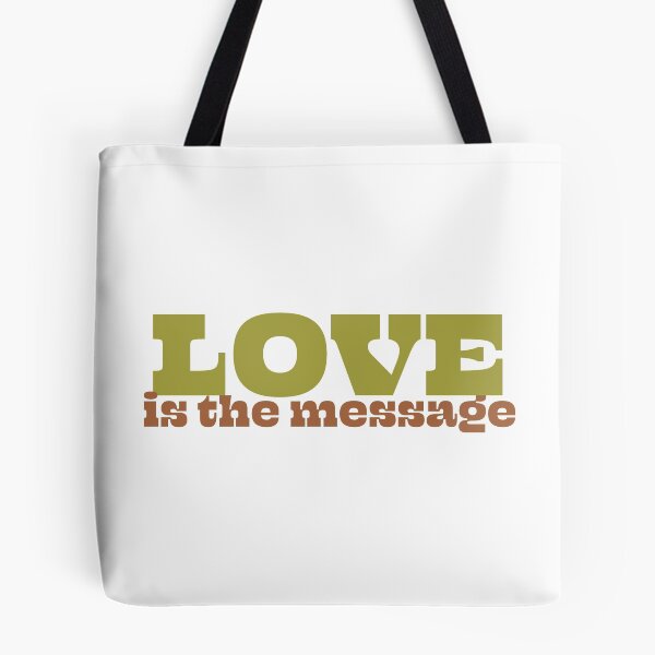 Item preview, Love is the Message designed and sold by FuzzyHoney.