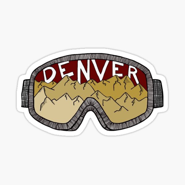Item preview, denver sticker designed and sold by emilystrauss.