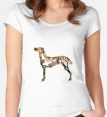 Industrial Dog Women's Fitted Scoop T-Shirt