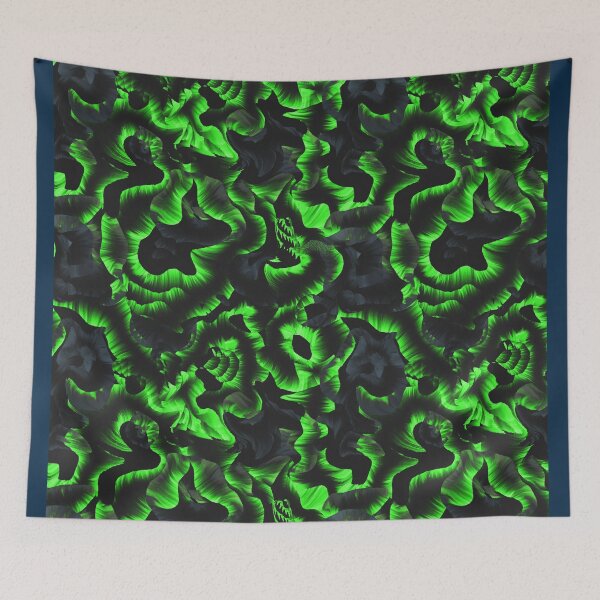 Item preview,  Pattern Night Green- Black( Duesseldorf) designed and sold by runati.