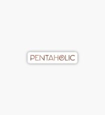 Rosegold Pentaholic Sticker