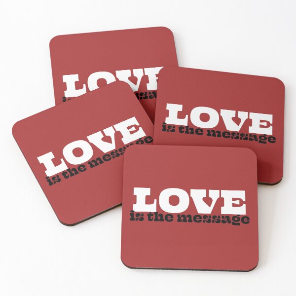 Item preview, Love is the Message designed and sold by FuzzyHoney.