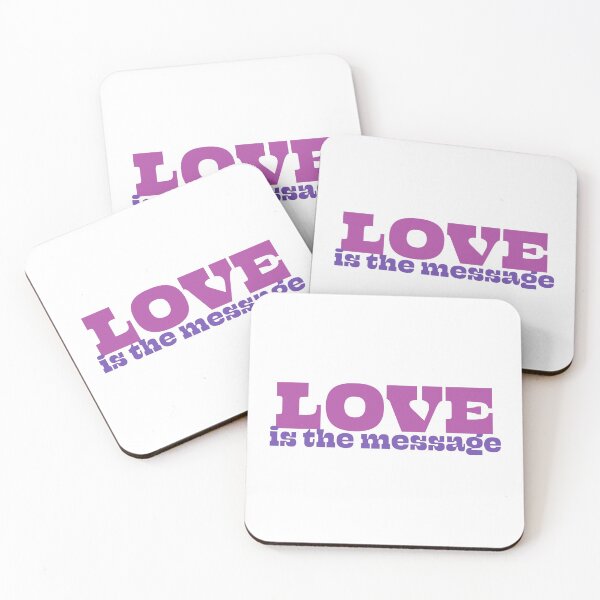 Item preview, Love is the Message designed and sold by FuzzyHoney.