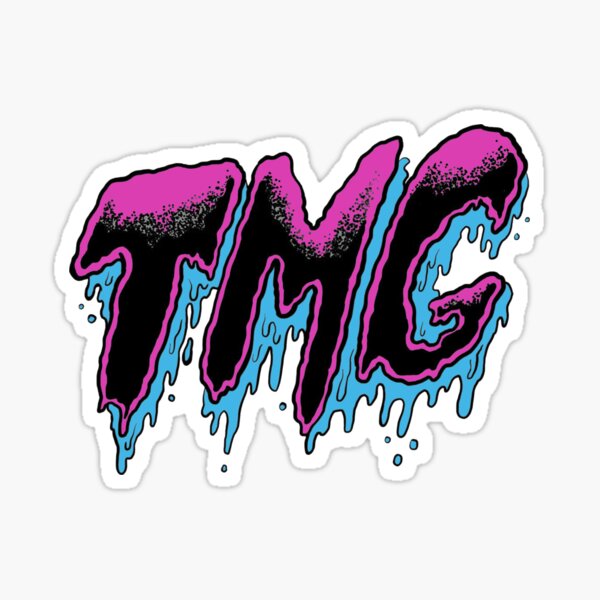 Tiny Meat Gang 'TMG' Pink Colorway Sticker