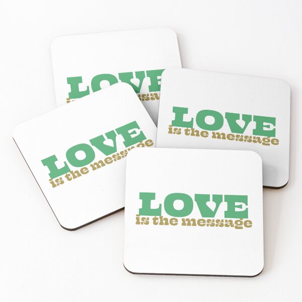 Item preview, Love is the Message designed and sold by FuzzyHoney.