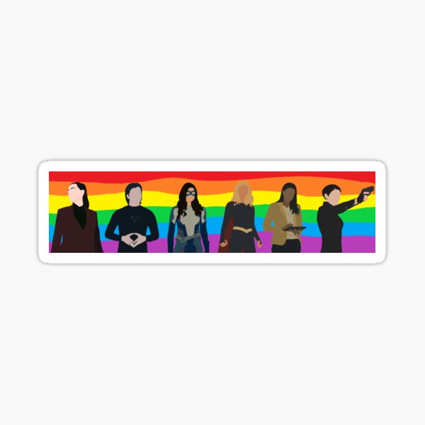 superfriends pride Sticker